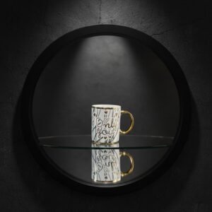 Royal Golden Pattern Ceramic Mug Set