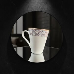 Elegant White Ceramic Mug