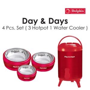 Day and Days 4 Pcs. Set (3 Hotpots and 1 Water Cooler)